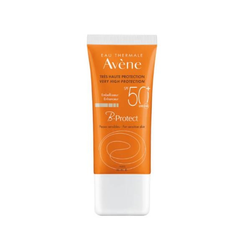 Avene B-Protect SPF 50+ Sunscreen: High Protection for Sensitive Skin, Antioxidant Defense – 30ml