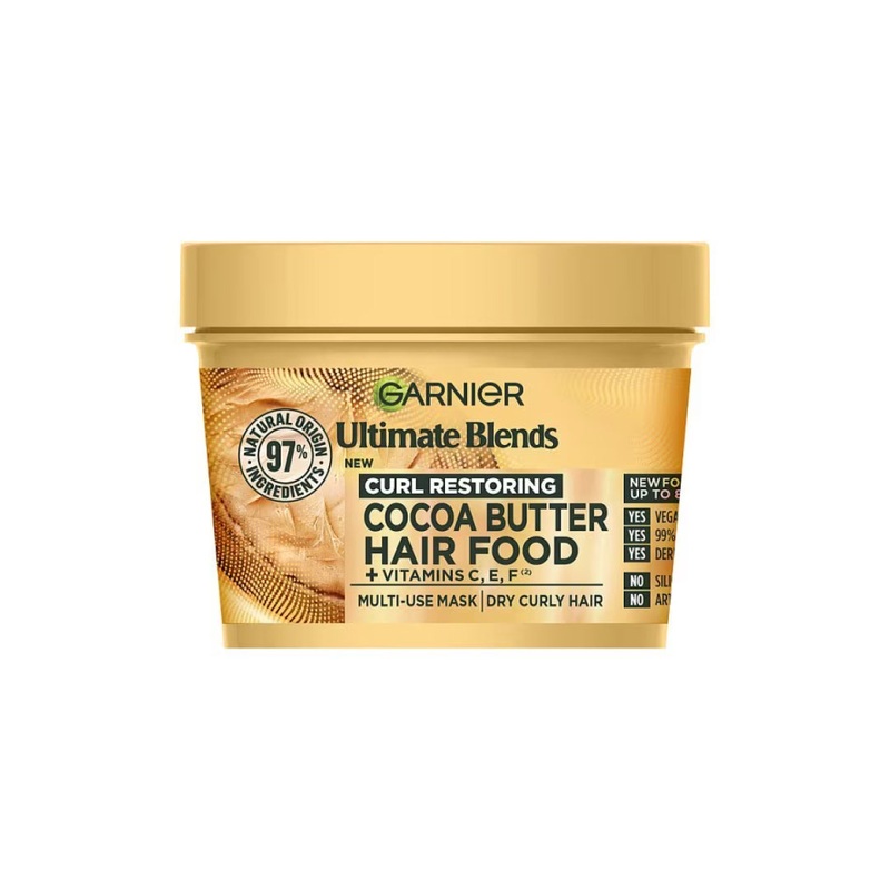 Garnier Ultimate Blends Curl Restoring Hair Food Cocoa Butter & Jojoba Oil 400ml