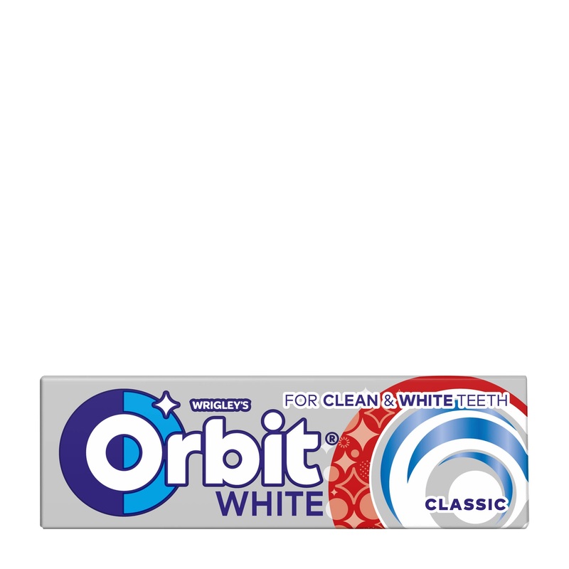 Orbit White Classic chewing gum, 10 Count