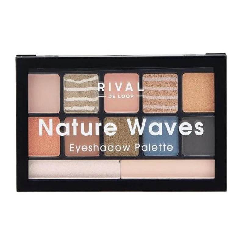 Rival de Loop Far Paleti No.04 Nature Waves Eyeshadow Palette – Neutral Shades for Dynamic Eye Makeup Looks