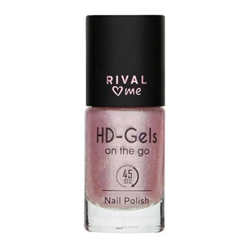 Rival Loves Me HD Gels Shiny Star Nail Gel Polish – Quick, Shiny, Long-Lasting Nail Finish – 9ml