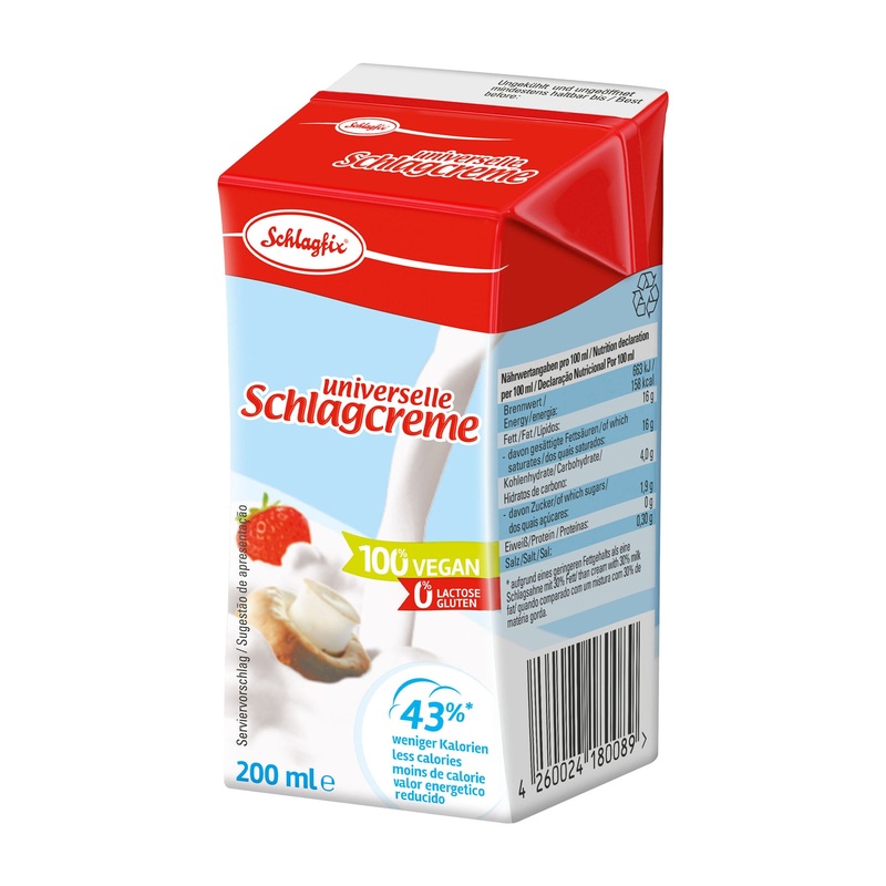 Schlagfix Universal whipping cream, 200 mL