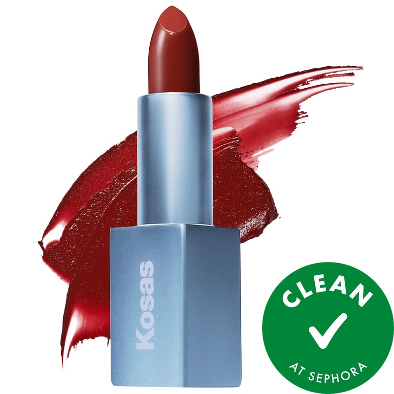 Weightless Lip Color Nourishing Satin Lipstick: Hydrating, Clean & Cruelty-Free Botanical Lipstick with Mango, Cocoa, & Rosehip Oil