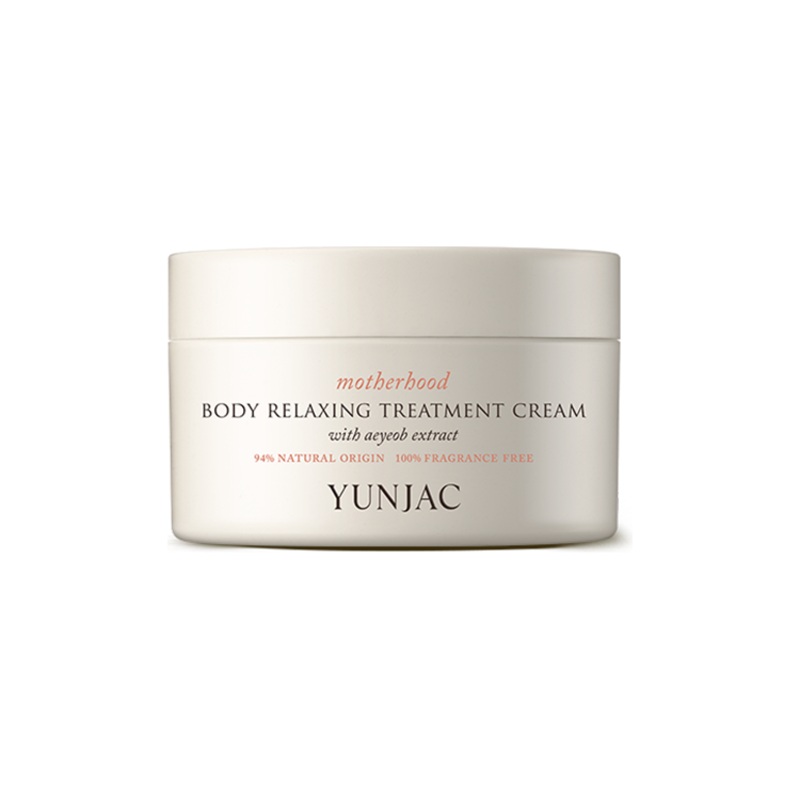 YUNJAC Motherhood Body Relaxing Treatment Cream – 200ml | Nourishing Pre-Maternity Care