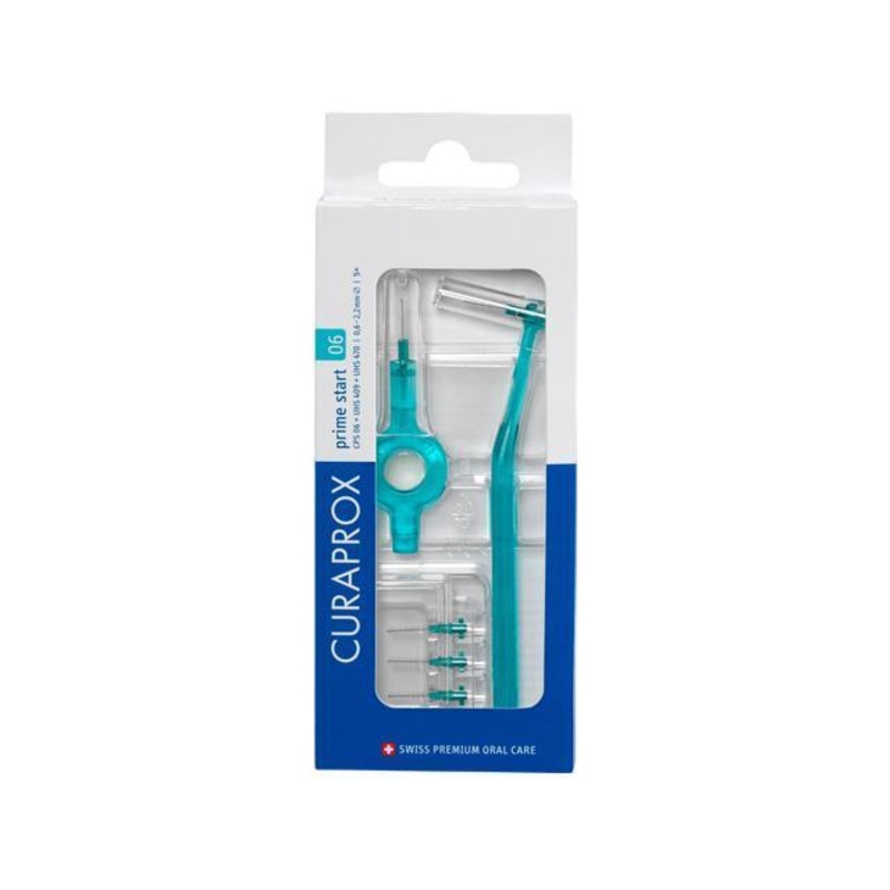 Curaprox CPS 06 Prime Plus Interdental Brush: Gentle, Effective Cleaning for Tight Spaces, Superior Gum Health
