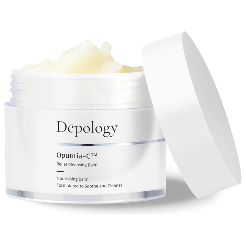 Depology Opuntia-C Relief Cleansing Balm  100ml | Hydrating Balm Cleanser for Sensitive & Dry Skin