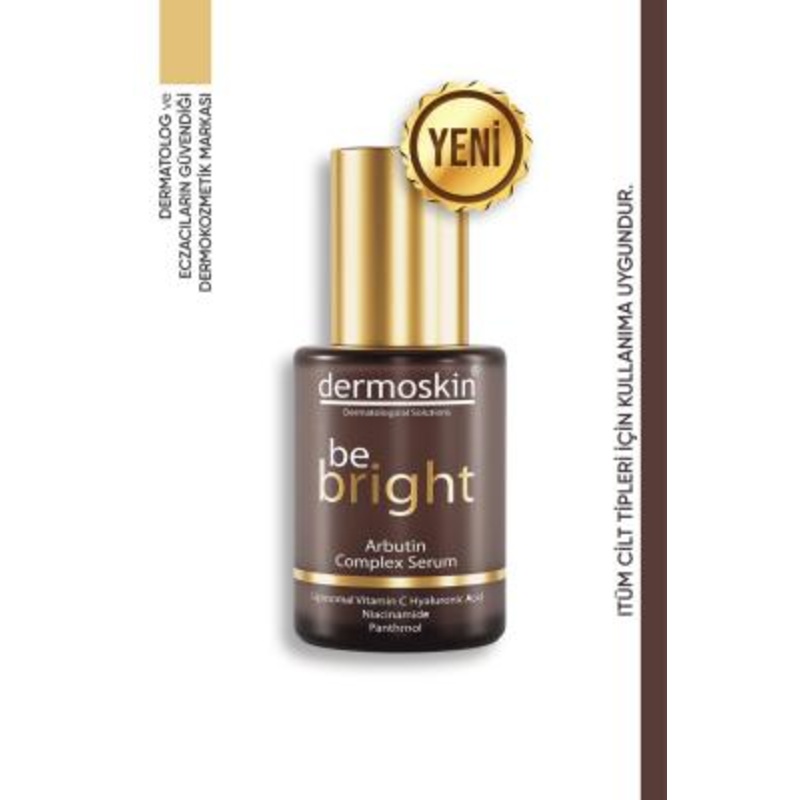 Dermoskin Be Bright Arbutin Complex Serum 30 ml – Face Serum for Skin Brightening & Hydration