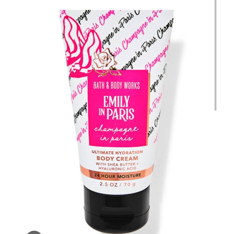 Emily in Paris Champagne In Paris Travel Size Ultimate Hydration travel size Body Cream 70g