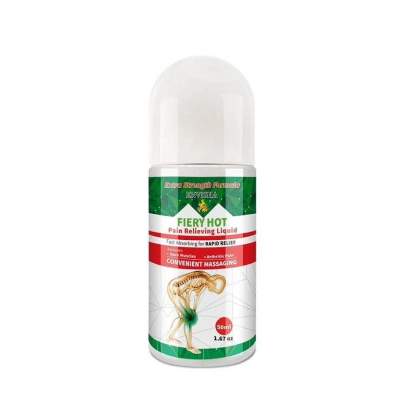 Envisha Fiery Hot Pain Relieving Liquid – 50ml