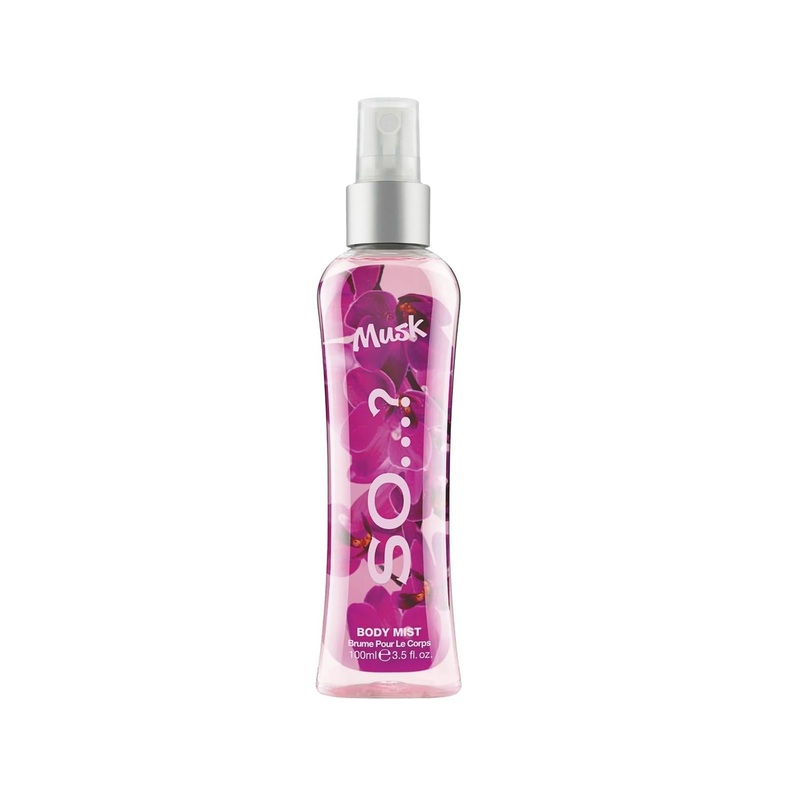 So? Musk Body Spray 100ml – Long Lasting Musk Fragrance for Men and Women