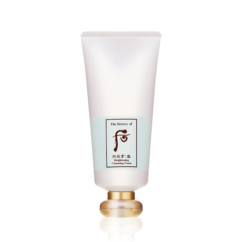 The History of Whoo Gongjinhyang Seol Brightening Foam Cleanser  180ml | Herbal Brightening & Deep Cleansing Ritual
