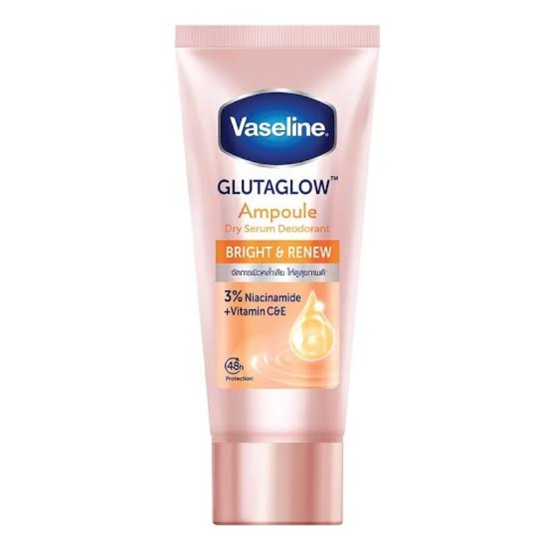 Vaseline Dry Serum GlutaGlow Ampoule Deodorant Bright Renew 45ml