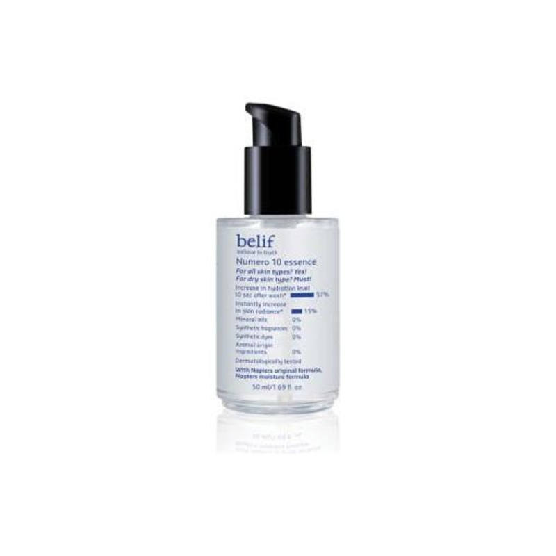 belif Numero 10 Essence  50ml | Instant Hydration Boost for Post-Cleansing Glow