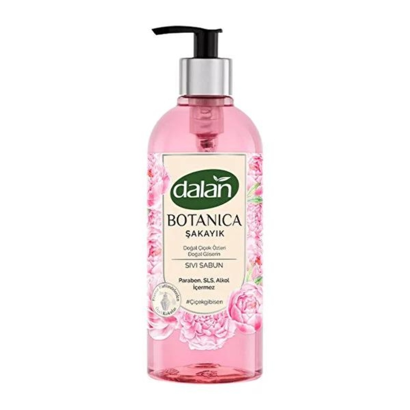 Botanica Liquid Hand Soap with Floral Scent – Gentle, Moisturizing, Paraben-Free, 16.91 fl oz