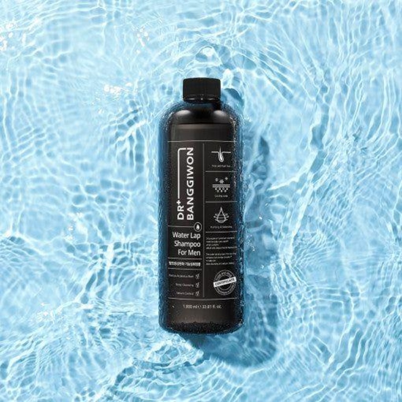 DR.BANGGIWON Water Lap Shampoo for Men  1000ml | Scalp-Cleansing & Hair Strengthening Formula