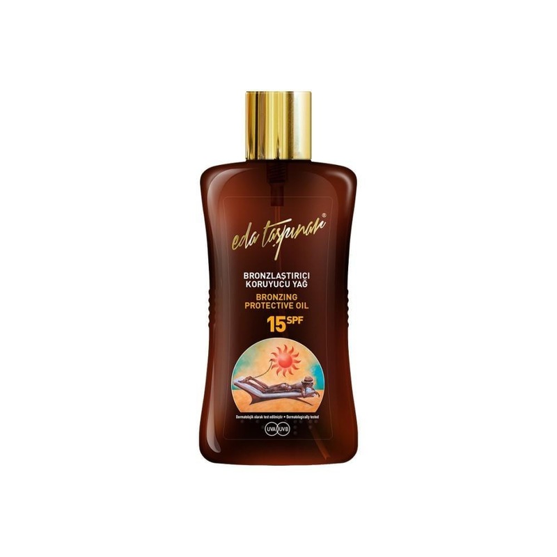 Eda Ta_pnar Intensive Bronzing Tanning Oil for Adults – 6.76 fl oz, Accelerates Natural Tanning Process
