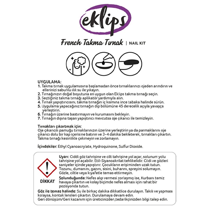 Eklips French Pink Oval False Nails – Achieve Salon-Quality Manicures at Home with Easy Application Adhesive Nails