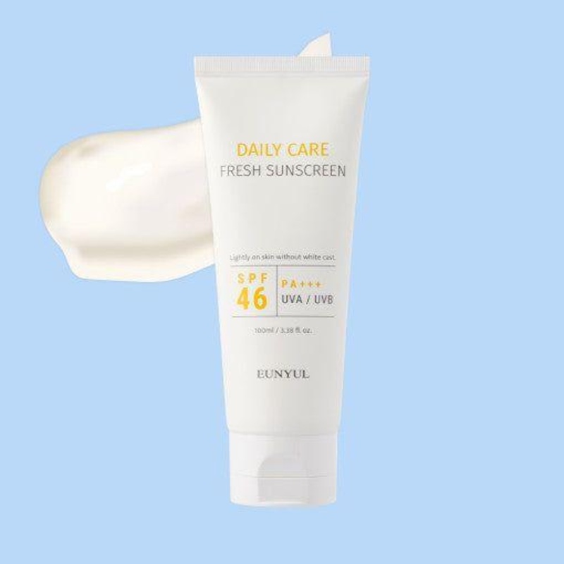 EUNYUL Daily Care Fresh Sunscreen SPF46 PA+++  100ml | Hydrating & Lightweight UV Protection