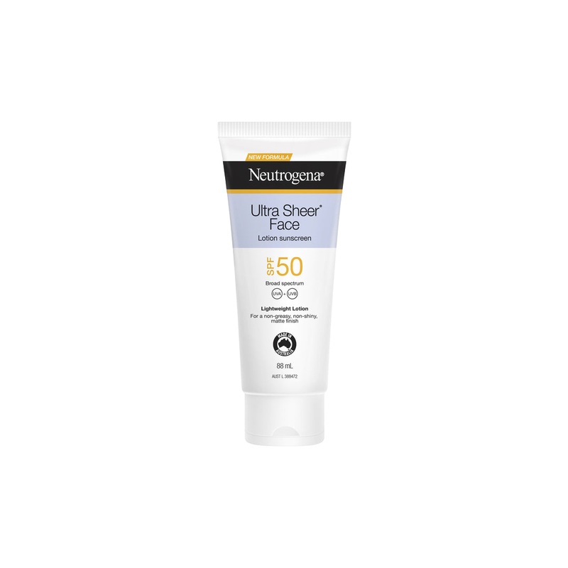 Neutrogena Ultra Sheer SPF 50 Face Sunscreen Lotion 88ml