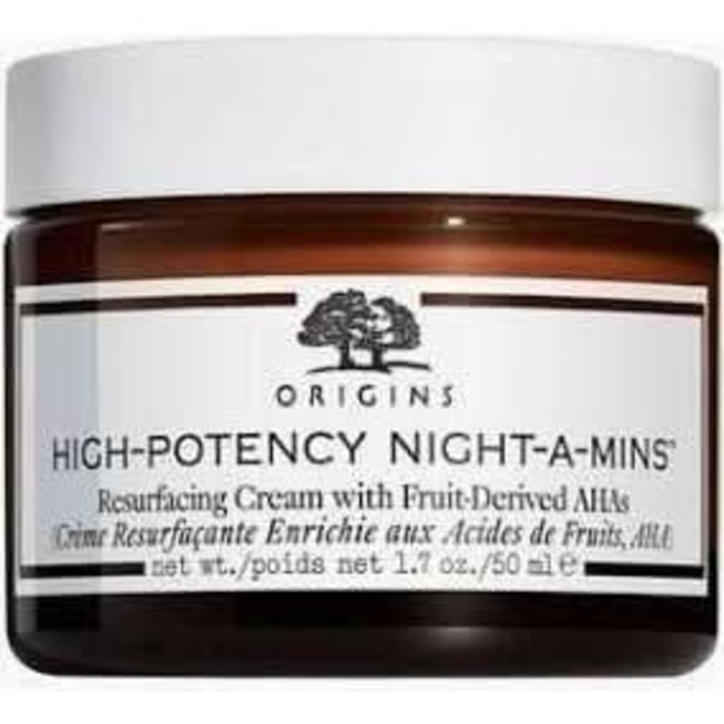 Origins High-Potency Night-A-Mins Oil-Free Moisturizer  50ml | AHA Night Cream for Radiance & Renewal