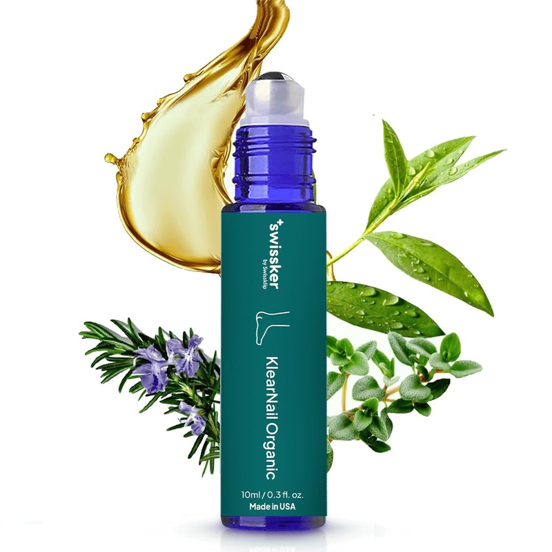 Swissklip +Swissker KlearNail Organic  10ml | Natural Antifungal Toenail Treatment for Clearer, Healthier Nails