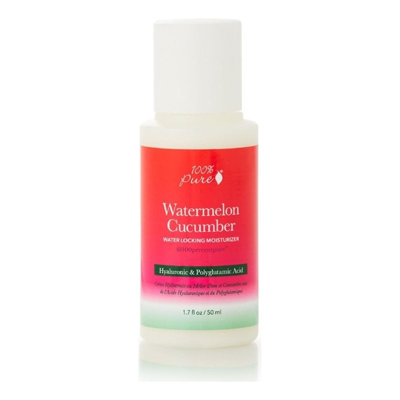 100% PURE Watermelon Cucumber Water Locking Moisturizer  59ml | Intense Hydration & Skin Rejuvenation Cream