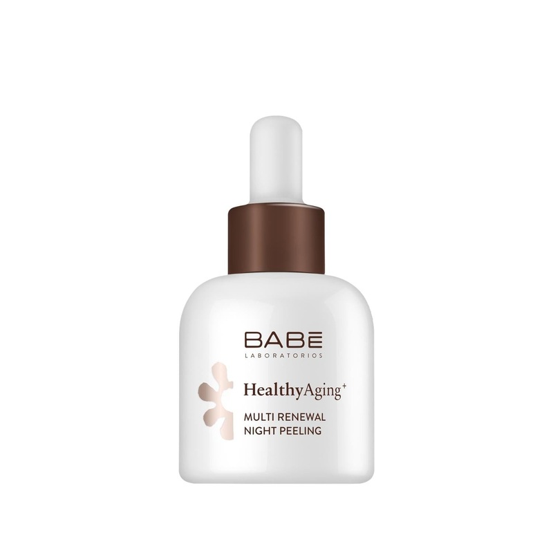 Babe HealthyAging+ Night Peeling Serum: Anti-Aging Skin Renewal & Exfoliation – Overnight Treatment, 30ml