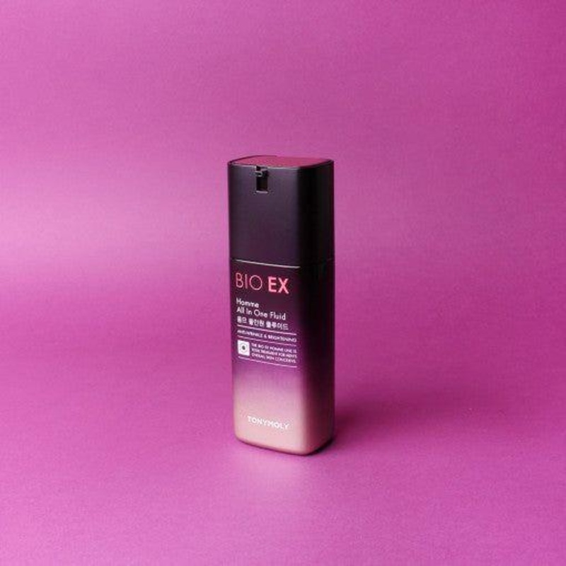 TONYMOLY BIO EX Homme All In One Fluid  130ml | Moisturizing & Elasticity-Boosting All-In-One Skincare for Men