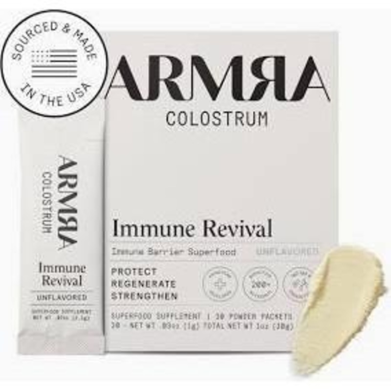 ARMRA Colostrum Premium Powder  30 Servings | Grass-Fed, Gut & Immune Health Support