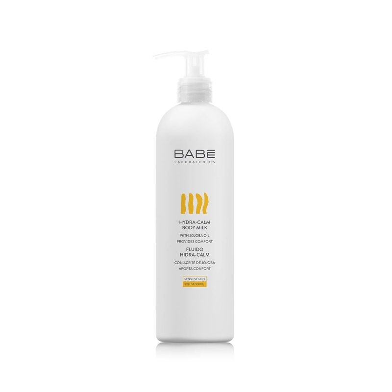 Babe Hydra-Calm Body Milk – 500ml Moisturizing Body Lotion for Dry, Sensitive Skin – Calming, Hydrating, and Non-Greasy