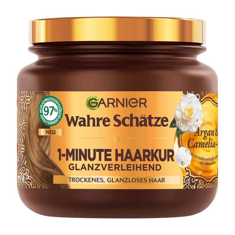 Garnier Wahre Schtze Argan & Camellia oil 1 minute treatment, 340 mL