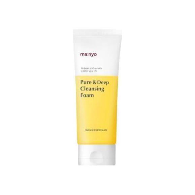 manyo Pure & Deep Cleansing Foam  100ml | 99% Pore Cleansing with Ceramide & Floral Complex