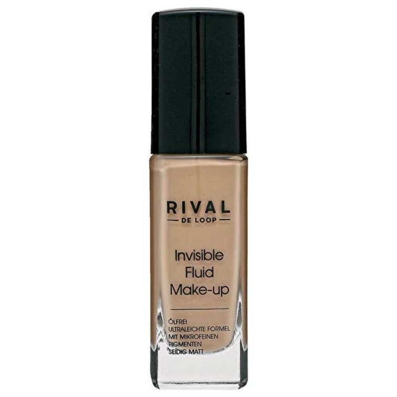Rival de Loop Fondten Invisible No:03 Brown Porcelain 30 ml – Lightweight Foundation for Natural Coverage and Matte Finish