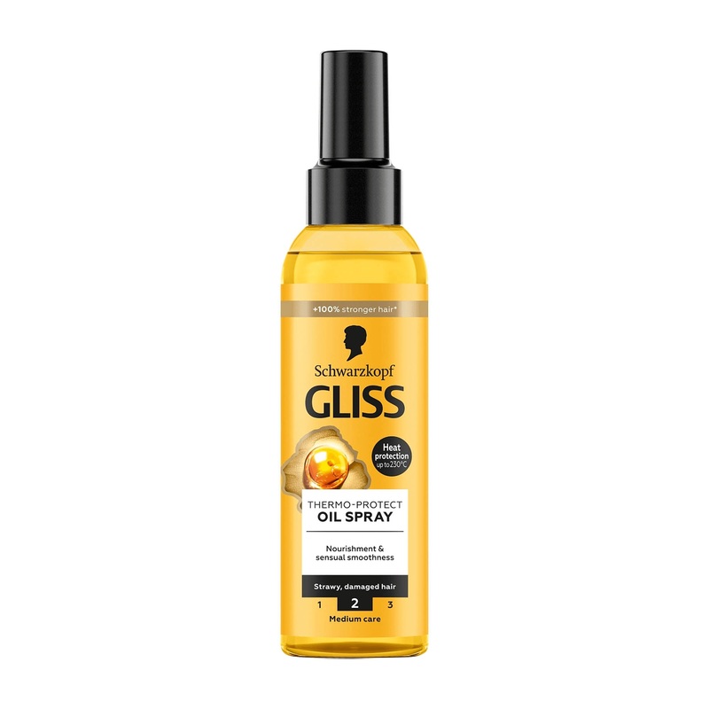 Schwarzkopf Gliss Thermo-Protect oil spray, 150 mL