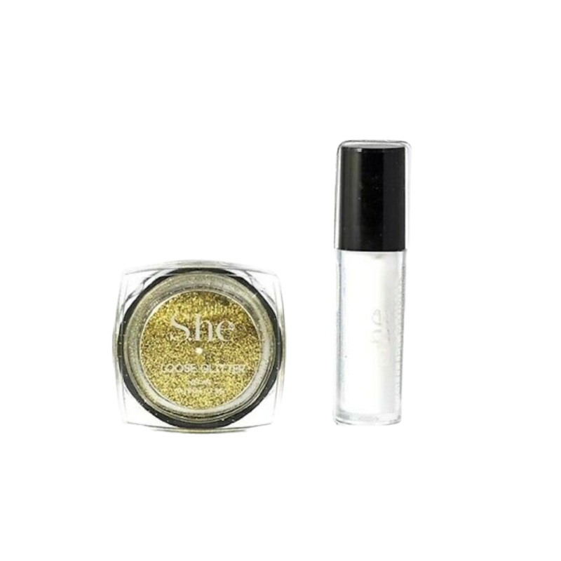 She Glitter And Primer Set