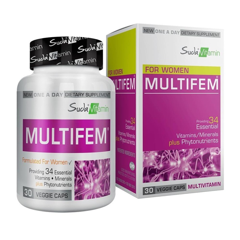 Suda Women’s Multivitamin Supplement – 30 Capsules for Overall Health & Wellness