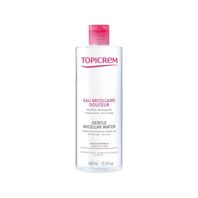 Topicrem Face and Eye Cleansing Water for Sensitive Skin 400ml – Gentle Skincare Solution