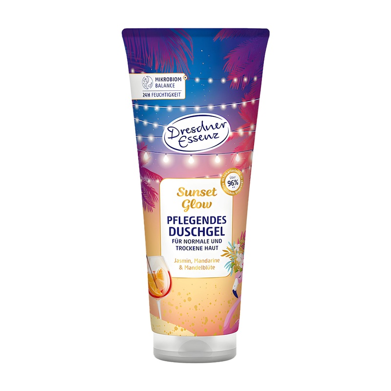 Dresdner Essenz Shower Gel SUNSET GLOW, 250 mL