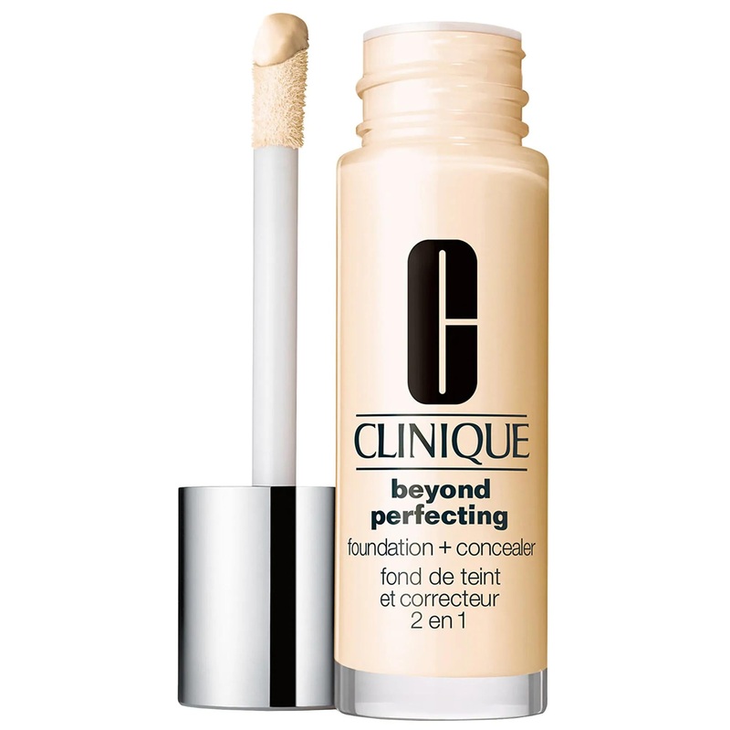 Clinique Beyond Perfecting Foundation + Concealer – Oil-Free, Full-Coverage, 24-Hour Wear Makeup for All Skin Types