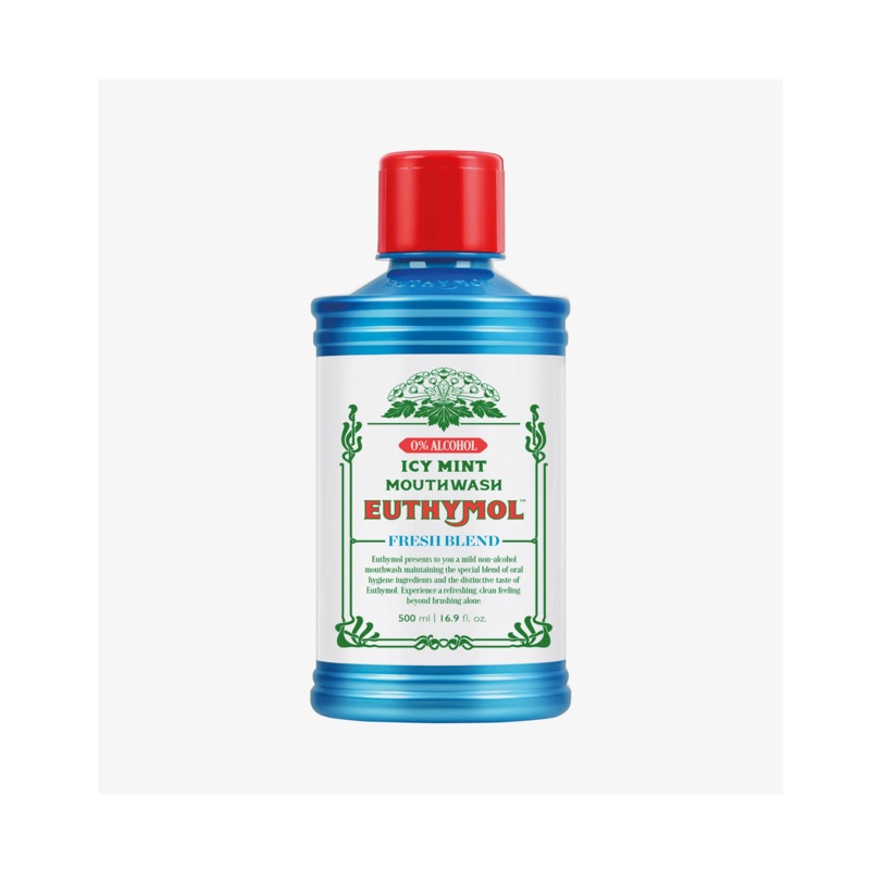 Euthymol Icy Mint Mouthwash Fresh Blend – 500ml