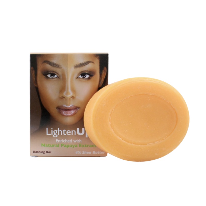 Lighten Up Glycerin Bathing Bar Papaya