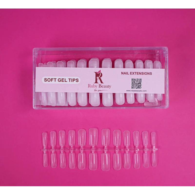 Ruby beauty plastic nail extensions RB-805