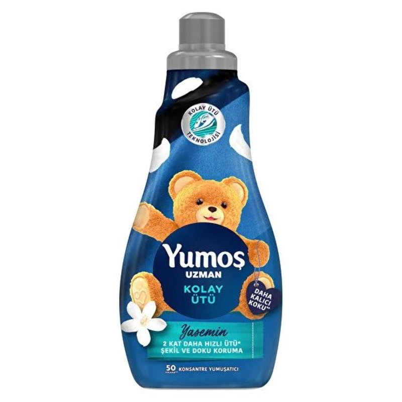 Yumo_: Easy Iron Fabric Softener – Jasmine Scented, Concentrated Laundry Softener for Soft, Wrinkle-Free Clothes