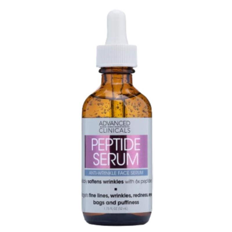 Advanced Clinicals Peptide Anti Wrinkle Face Serum 52ml