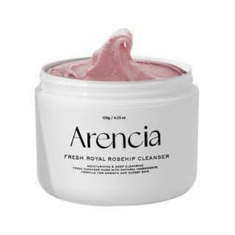 Arencia Fresh Royal Rosehip Rice Mochi Cleanser – 120g | Vegan & Gentle Deep Cleansing