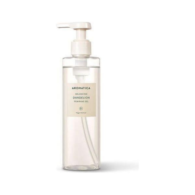 AROMATICA Dandelion Feminine Gel 250ml | Gentle Daily Intimate Cleanser with Probiotics & Prebiotics