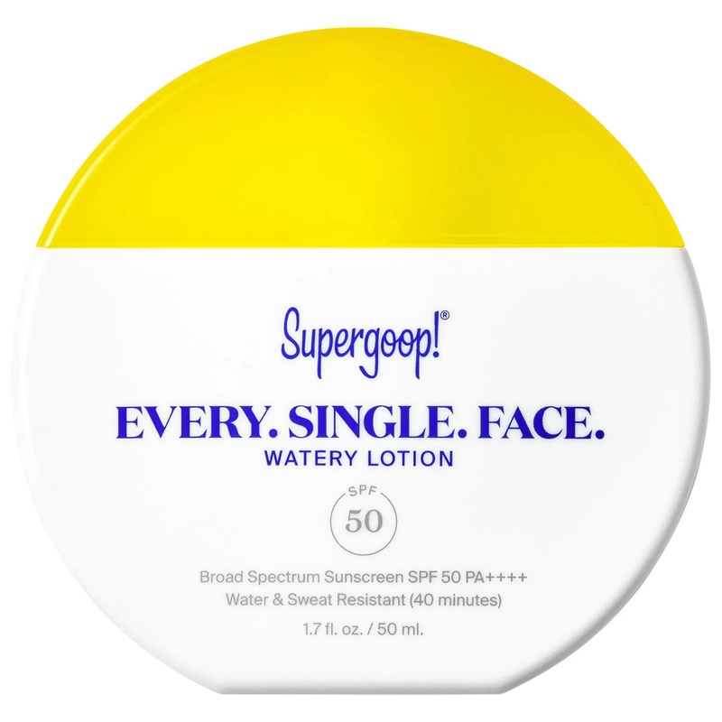 Every. Single. Face. Sunscreen SPF 50: Watery, Lightweight, Vegan & Cruelty-Free – Blue Light & Pollution Protection