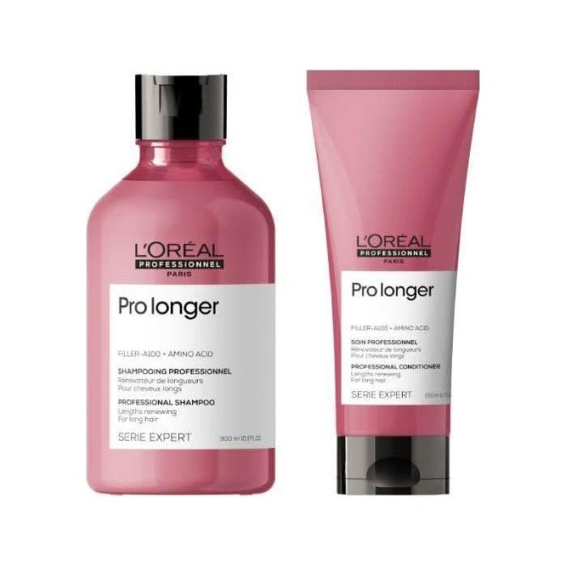 LOral Professionnel Serie Expert Pro Longer Shampoo & Conditioner  Strengthen & Thicken Thin Ends  300ml + 200ml