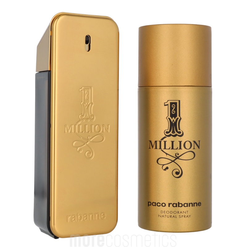 Paco Rabanne 1 Million Giftset Edt Spray 100ml/Deodorant Spray 150ml