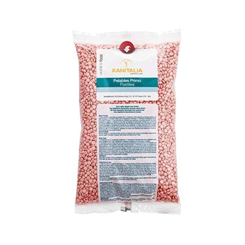 Tanaan Xanitalia Soyulabilir _nci A_da Rose 1000 g – Peelable Rose Scented Wax for Hair Removal